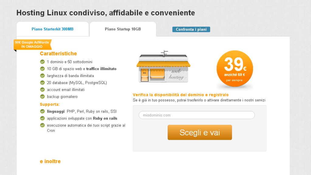 migliori hosting italiani