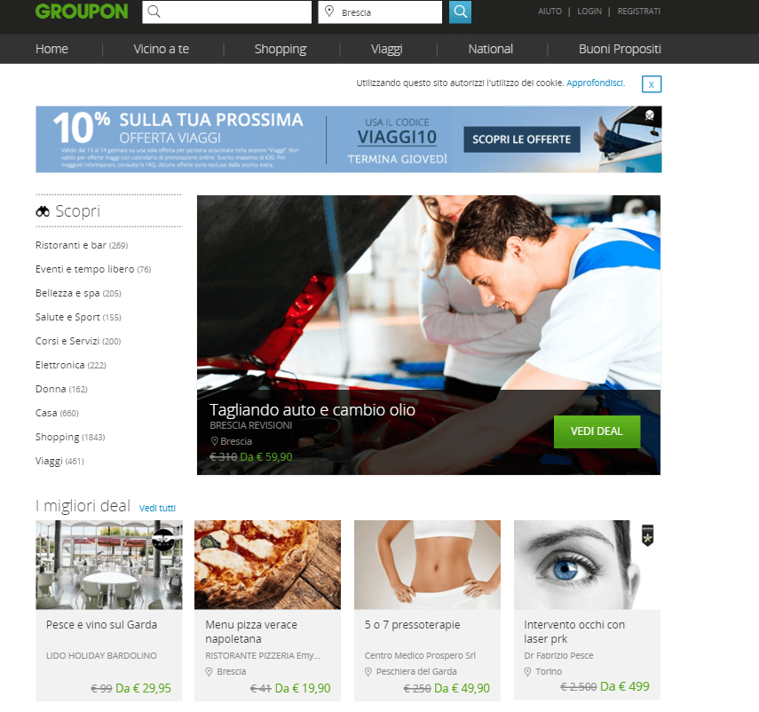 come promuovere su groupon