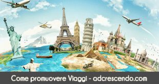 come promuovere viaggi