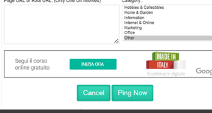 trucco per indicizzare sito web in google