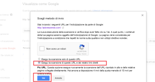 posizionare pagine sito su google