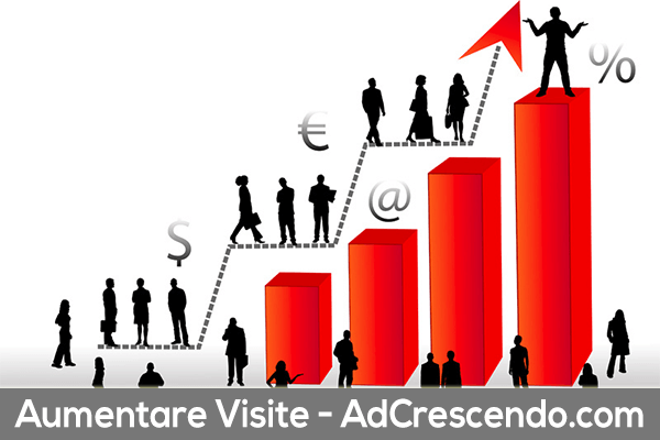 aumentare visite