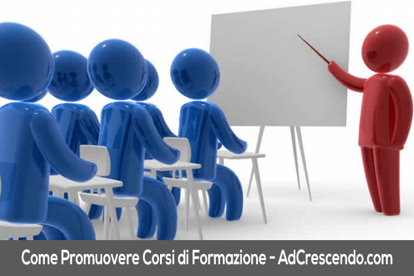 come promuovere corsi di formazione