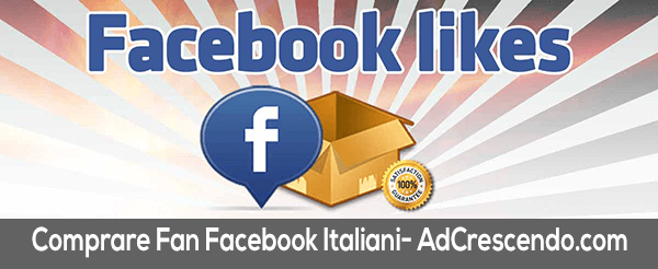 comprare fan facebook italiani