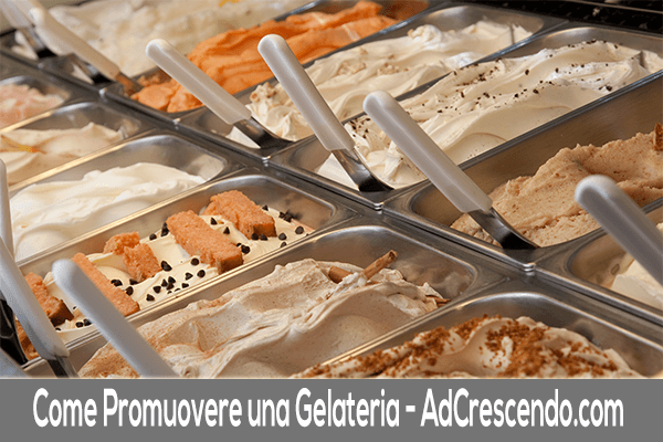 come pubblicizzare una gelateria