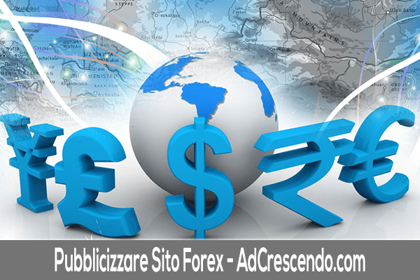 Pubblicizzare sito forex
