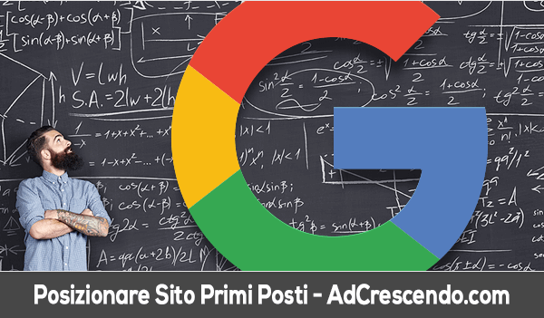posizionare sito google primi posti
