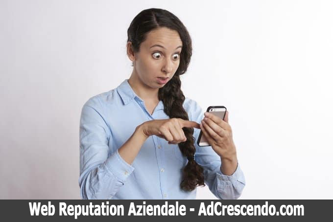 web reputation aziendale