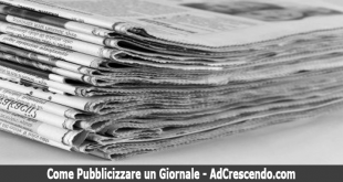 come pubblicizzare un giornale
