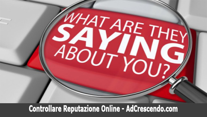 controllare reputazione online