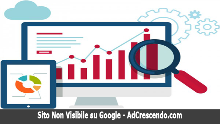 sito non visibile su google