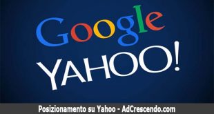 posizionamento su yahoo