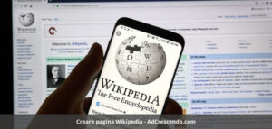 Creare pagina Wikipedia